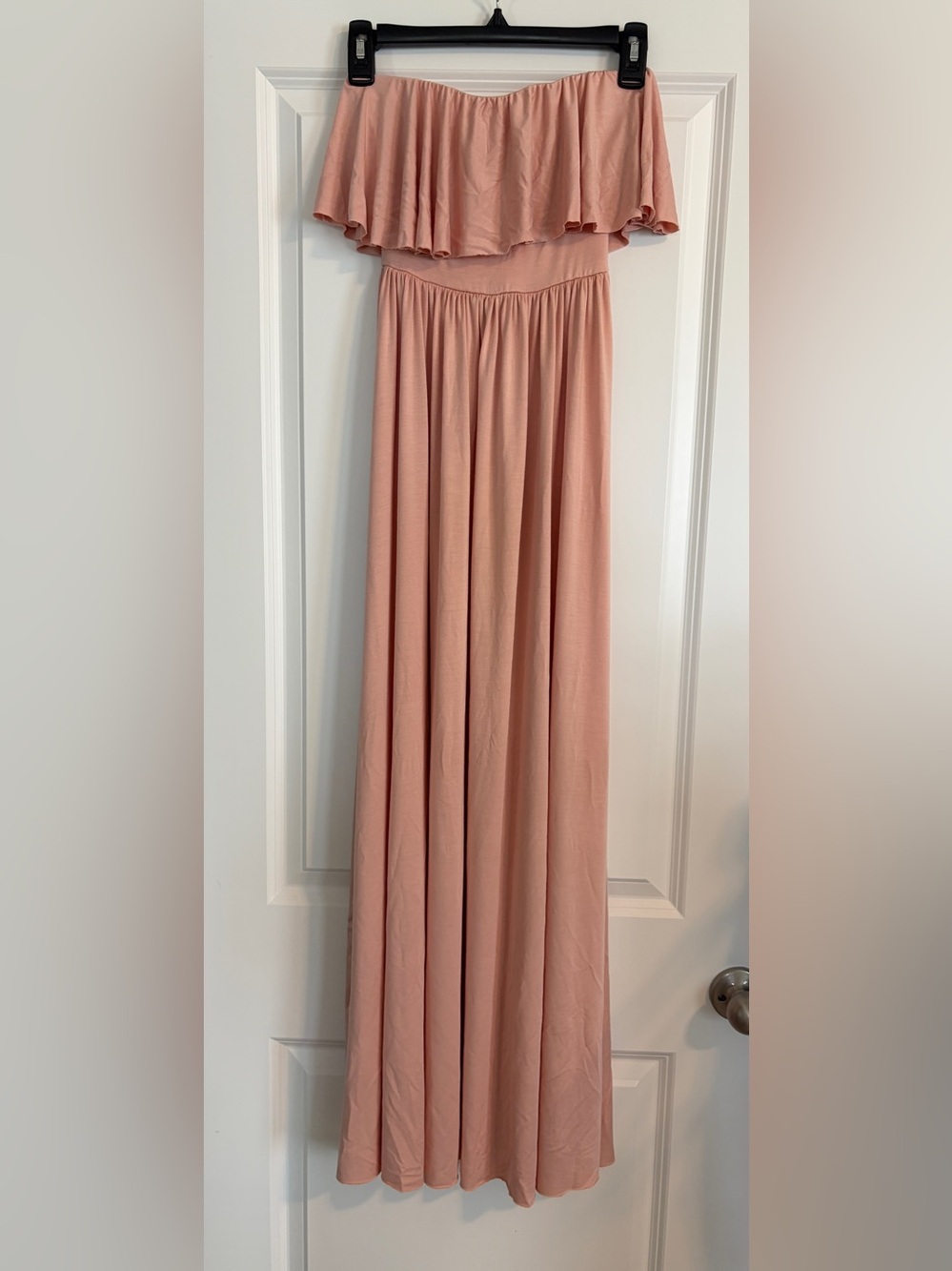 Rachel Pally Jersey Maxi Strapless Dress